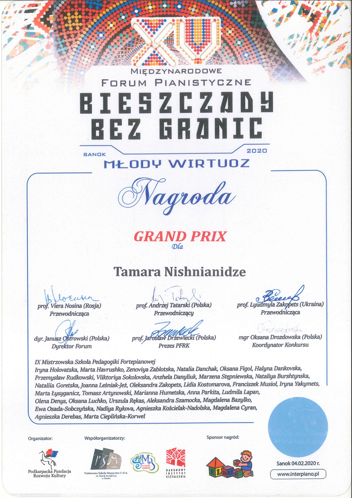 Bieszczady Bez Granic — Grand Prix